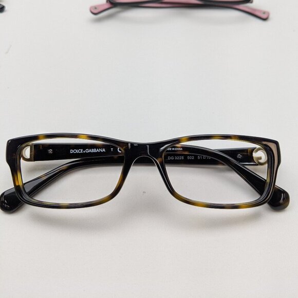 🕶️ Dolce & Gabbana DG3228-502 Eyeglasses 51/16-140 / JLE255🕶️​ - Picture 1 of 8